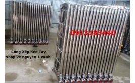 Thế nào là cổng xếp kéo tay